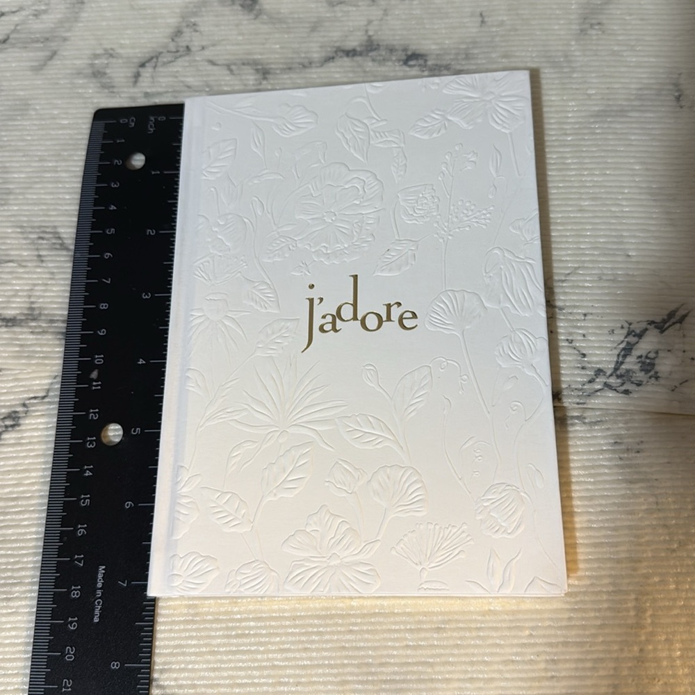 Dior J’adore White Embossed Notebook - Picture 7 of 8
